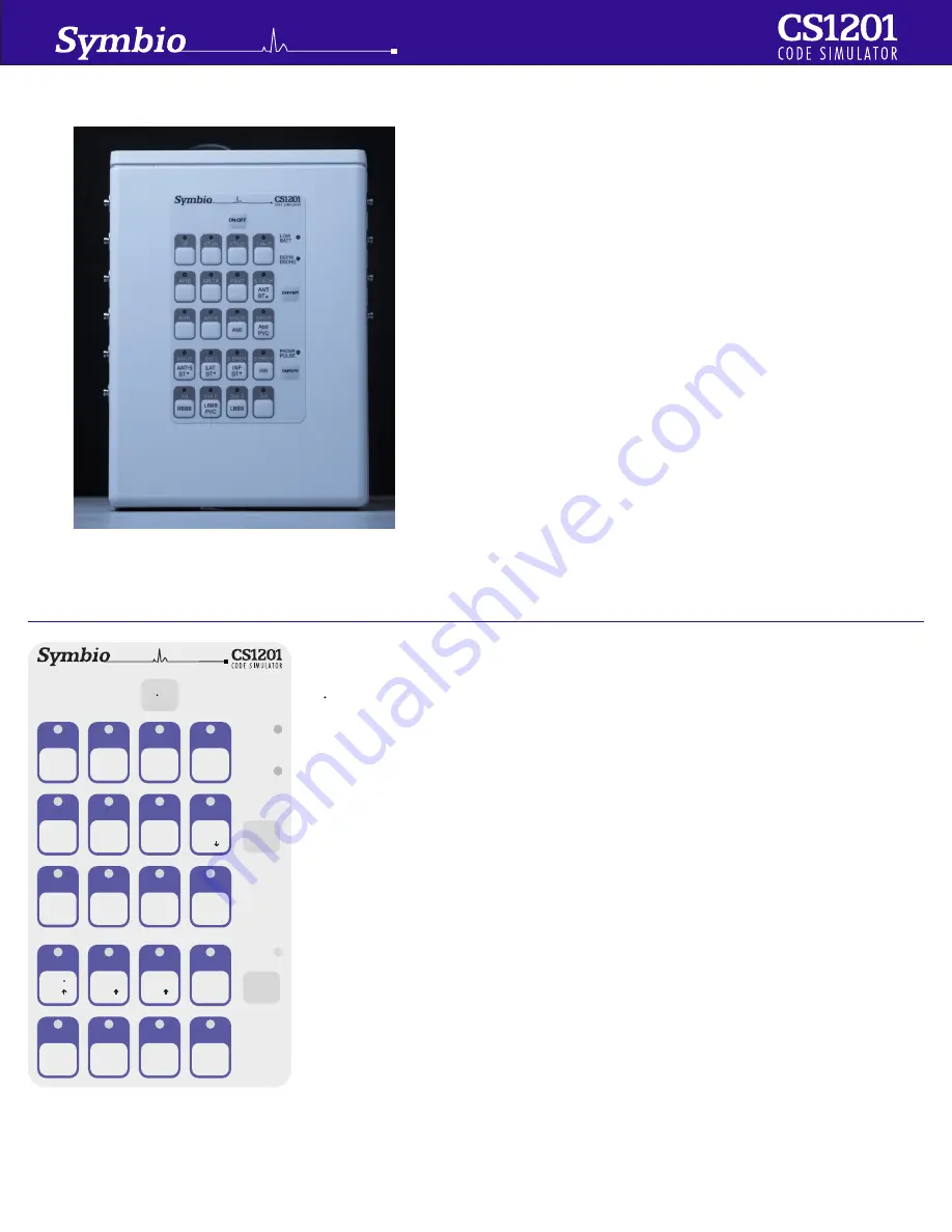 symbio CS1201 Quick Start Manual Download Page 1