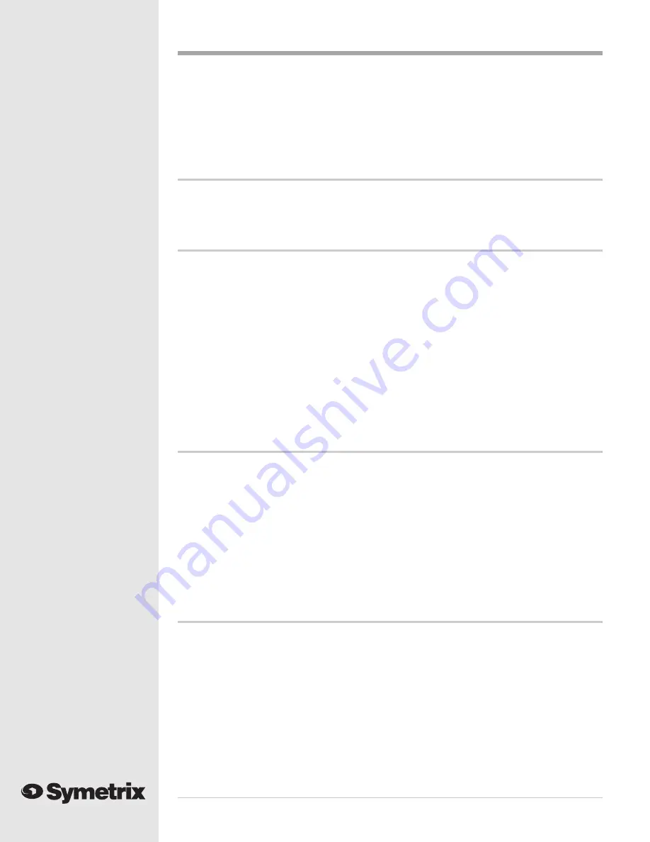 Symetrix 562E User Manual Download Page 14