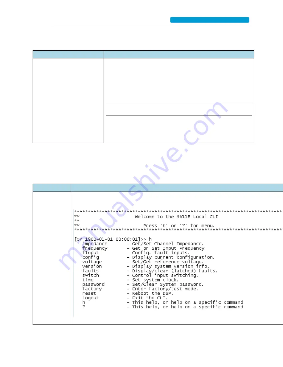 Symmetricom 9611B User Manual Download Page 43