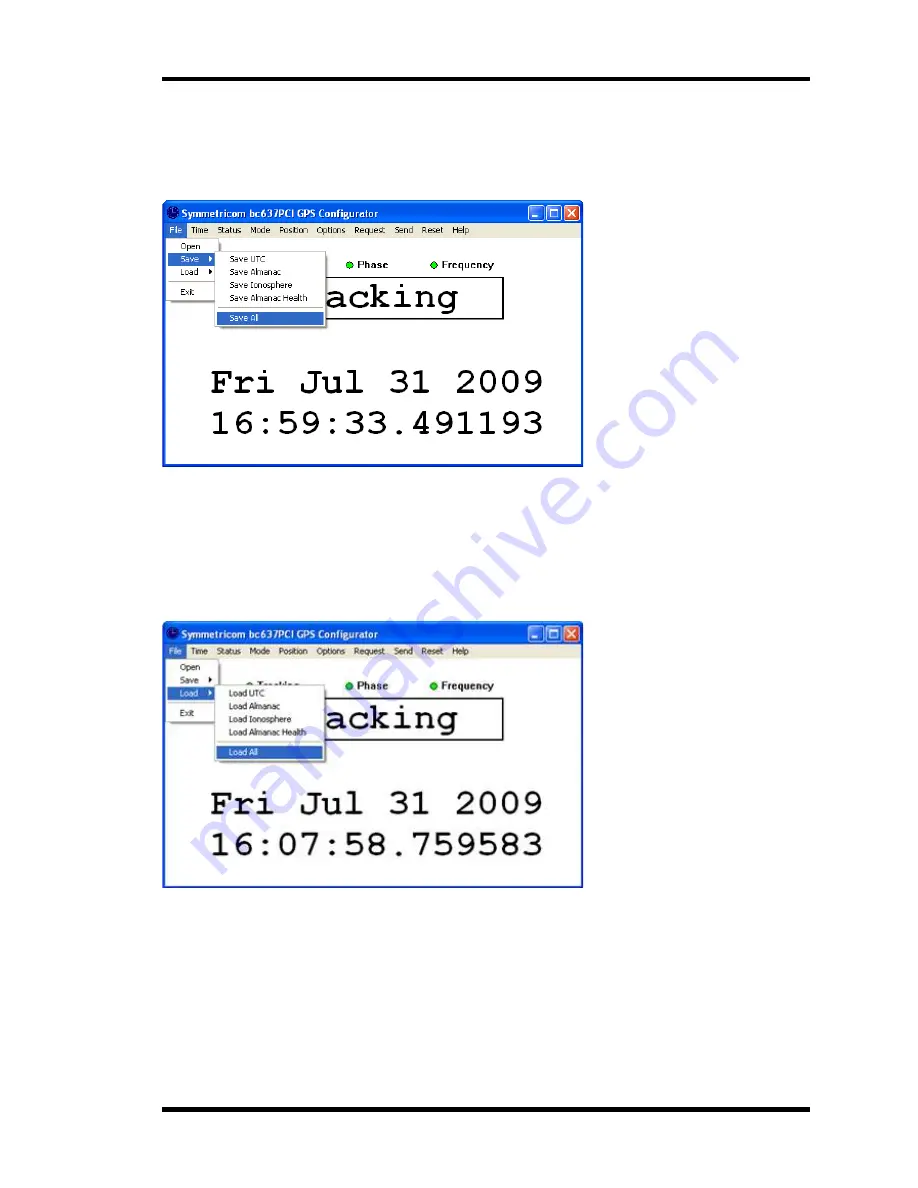 Symmetricom bc635PCI-V2 User Manual Download Page 106