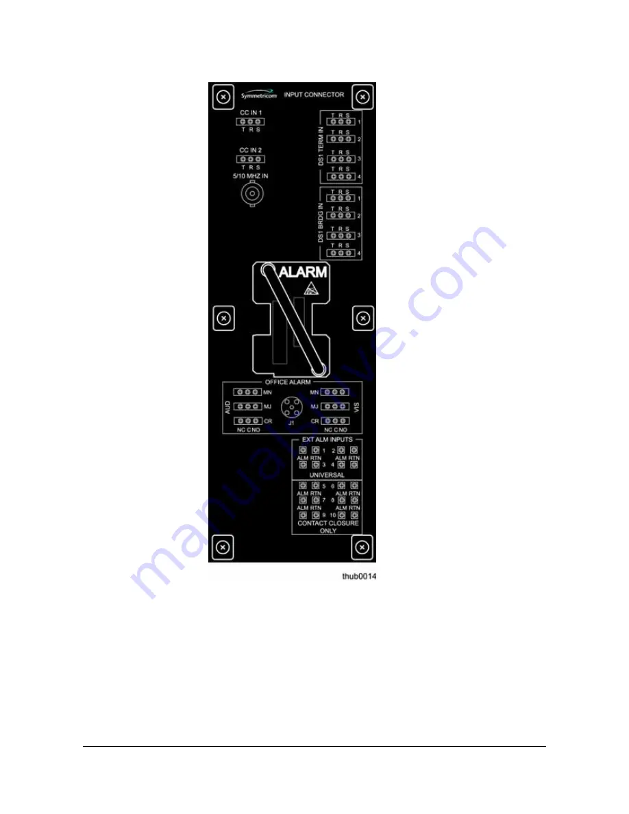 Symmetricom TimeHub 5500 User Manual Download Page 62