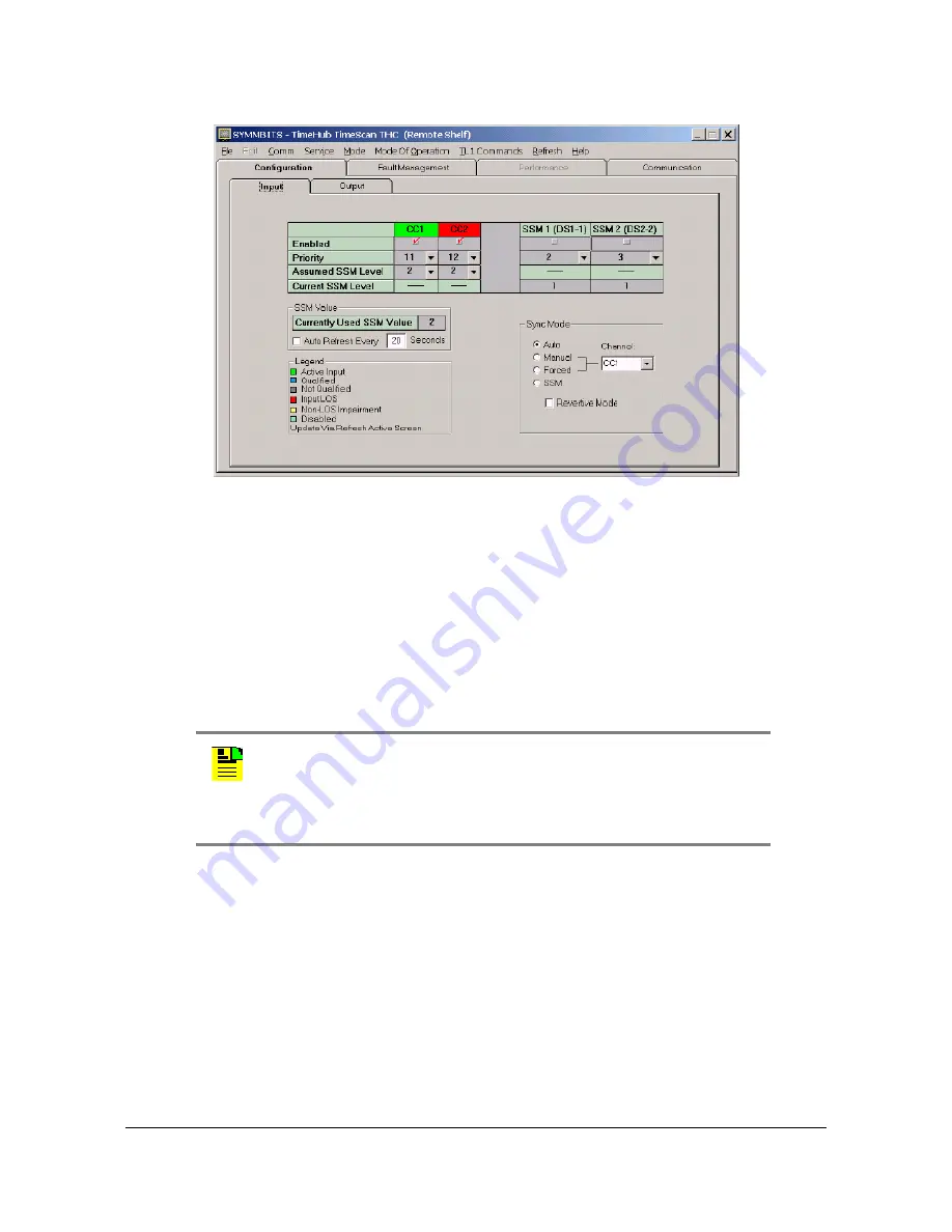 Symmetricom TimeHub 5500 User Manual Download Page 175