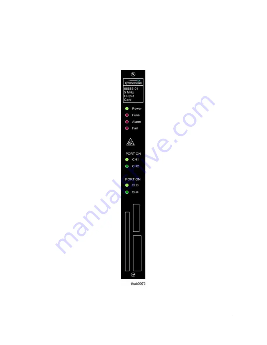 Symmetricom TimeHub 5500 User Manual Download Page 233