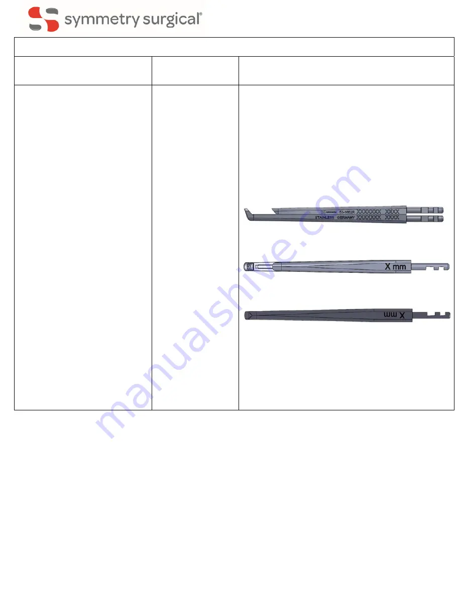 Symmetry Surgical RapidClean Symmetry Sharp Kerrison Instructions Manual Download Page 49