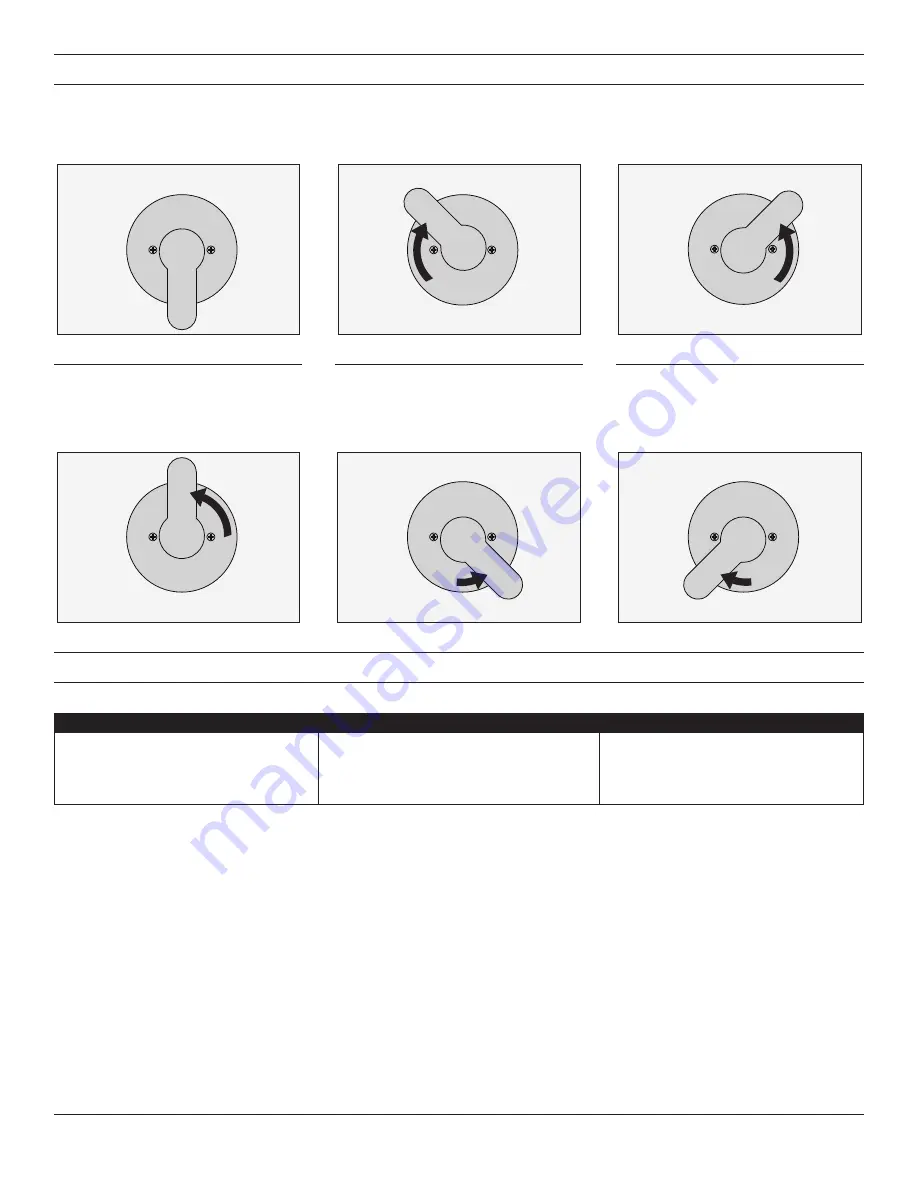 Symmons Identity 6706 Operation & Maintenance Manual Download Page 6