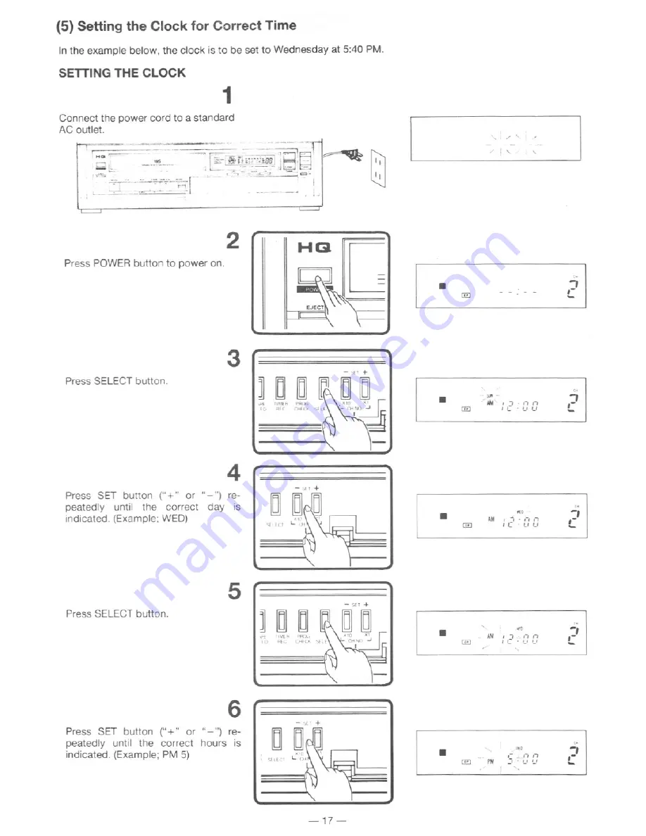 Symphonic 19-TR Owner'S Manual Download Page 17