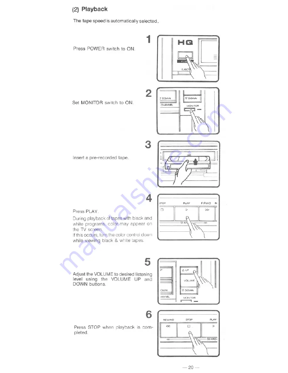 Symphonic 19-TR Owner'S Manual Download Page 20