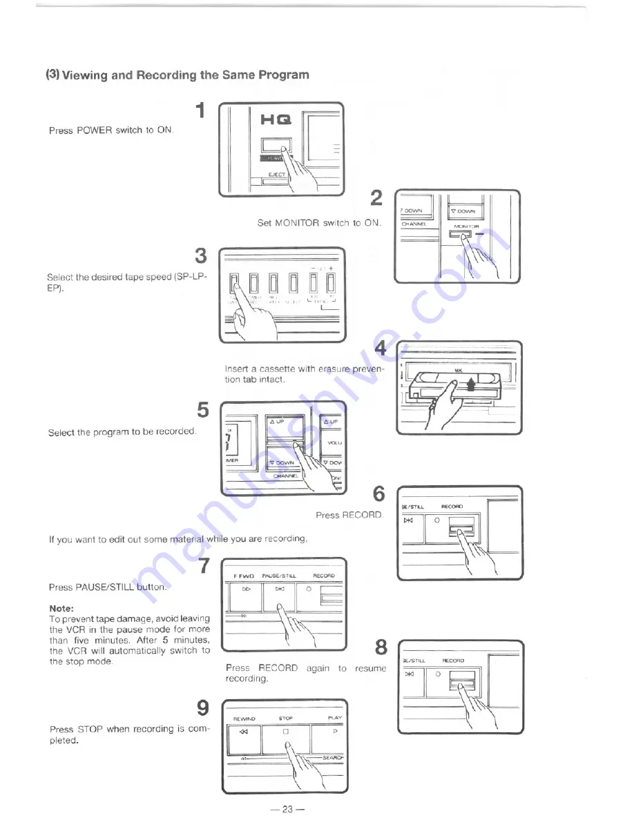 Symphonic 19-TR Owner'S Manual Download Page 23