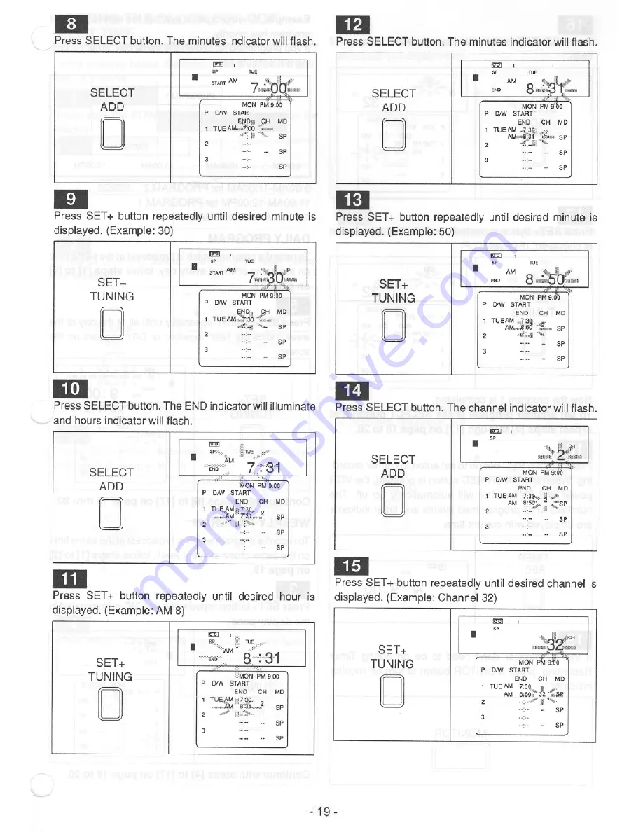 Symphonic 19TVCR MKIIIS Owner'S Manual Download Page 19