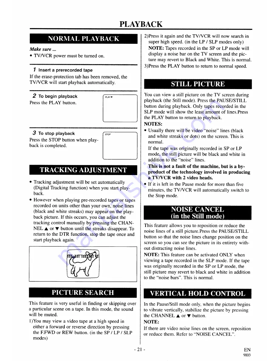 Symphonic SC319A Owner'S Manual Download Page 21