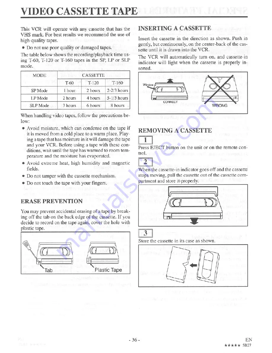 Symphonic SV431E Owner'S Manual Download Page 36