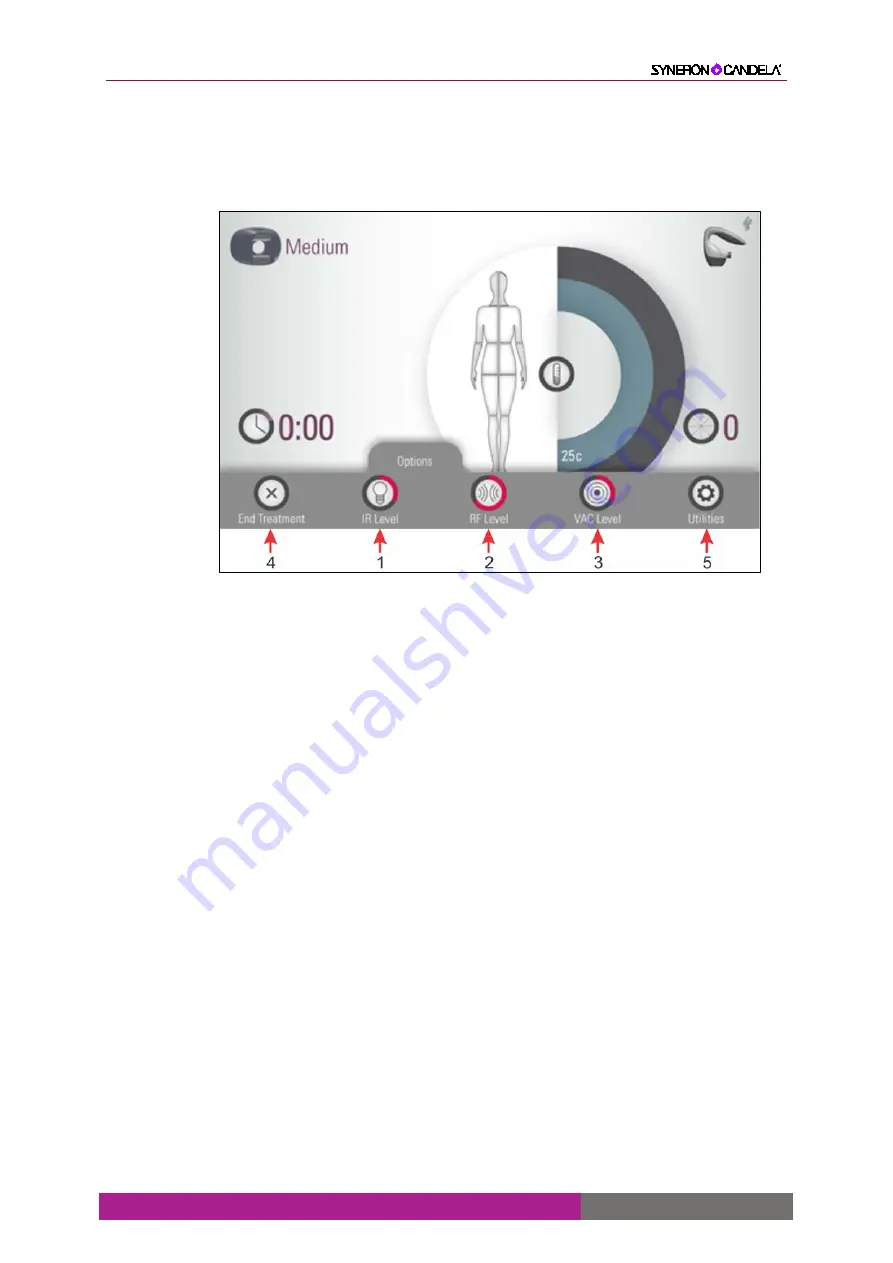 Syneron Candela VelaShape III System User Manual Download Page 34