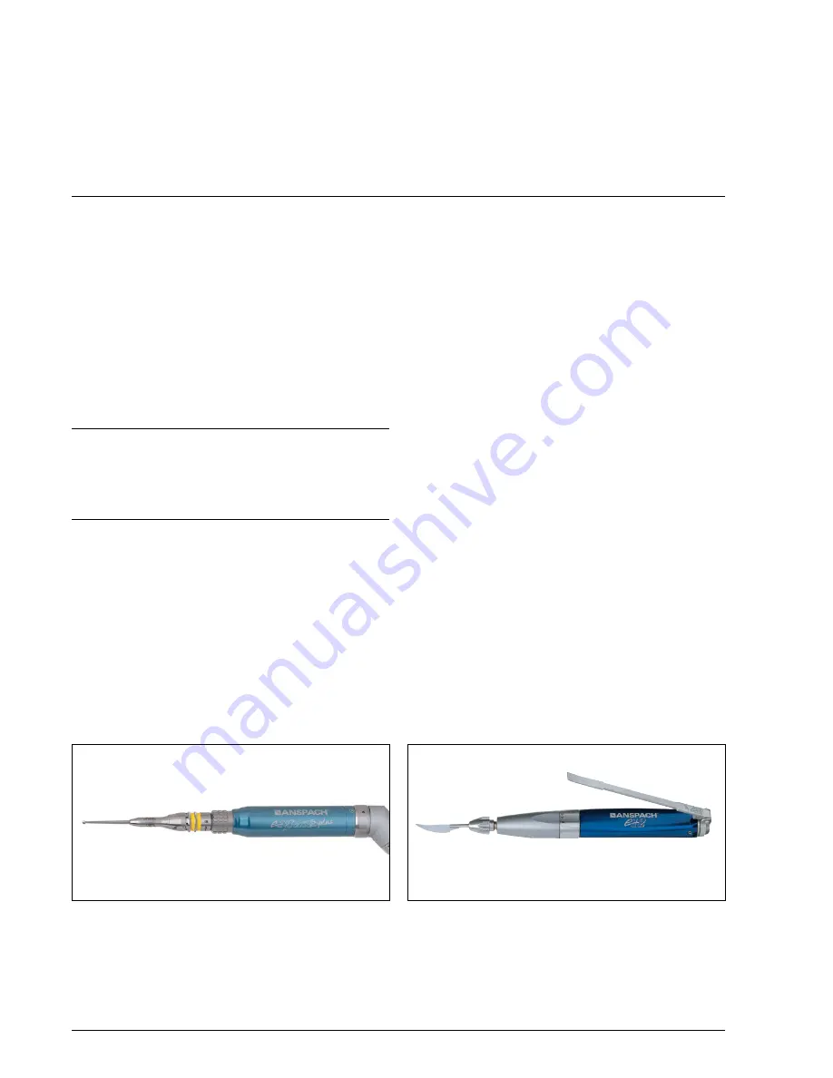 Synthes Anspach Instructions For Use Manual Download Page 3