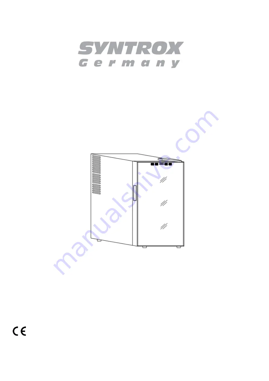 Syntrox Chef Kuhler WK-25L-8-3 Instruction Manual Download Page 6