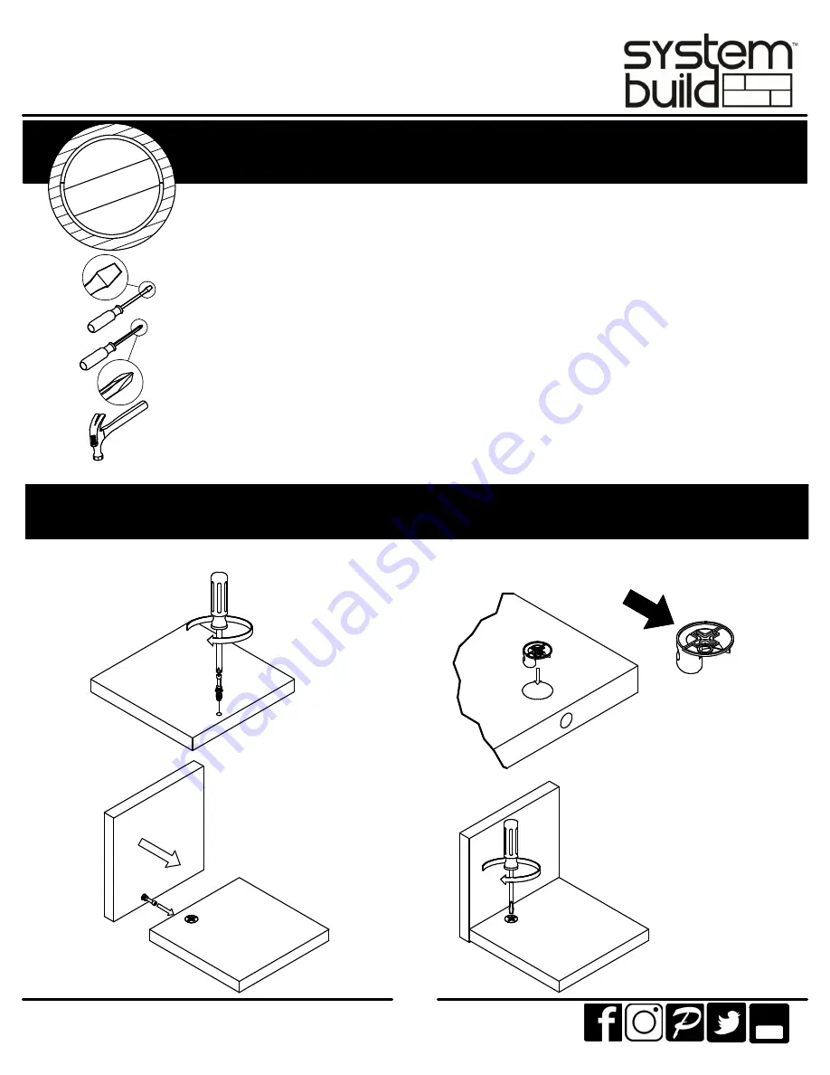 System Build Linen Tower 8991015COM Manual Download Page 4