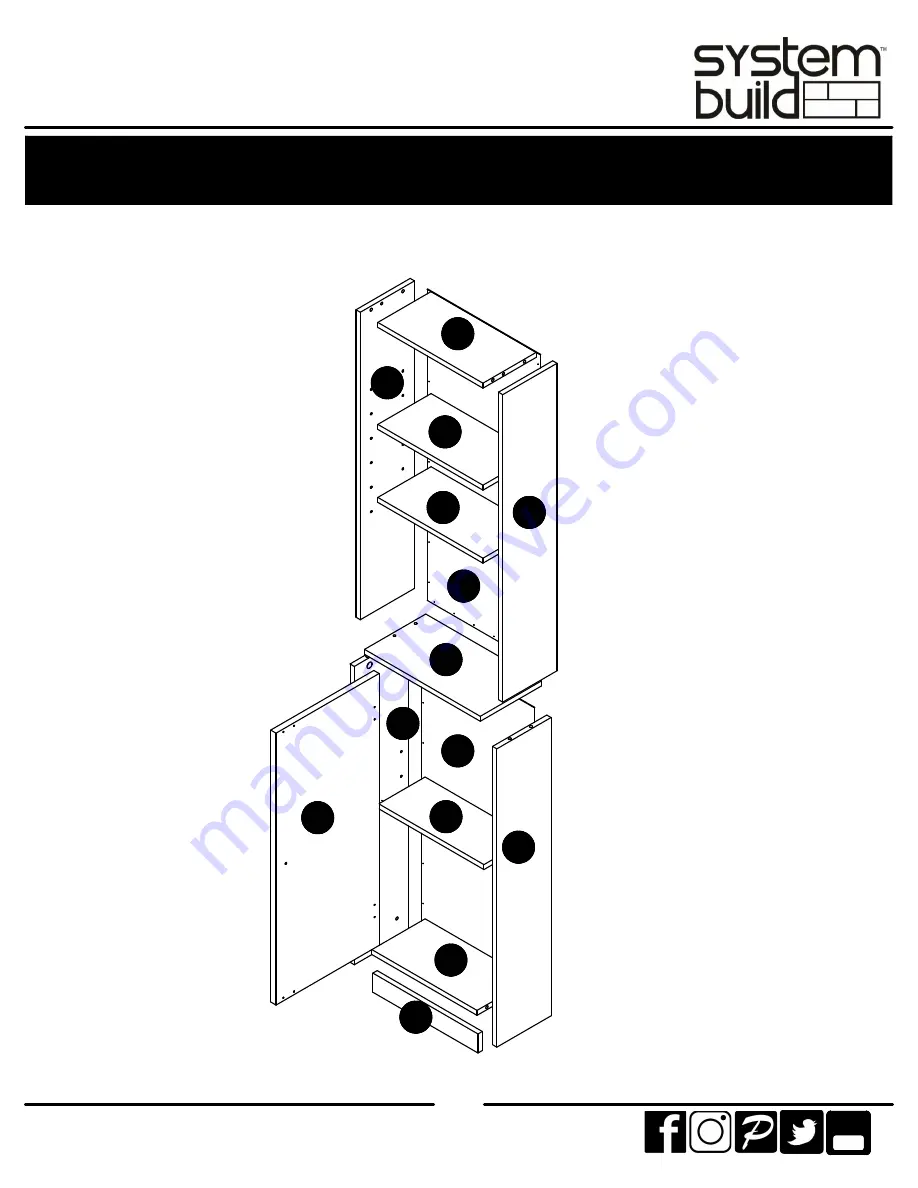 System Build Linen Tower 8991015COM Manual Download Page 6