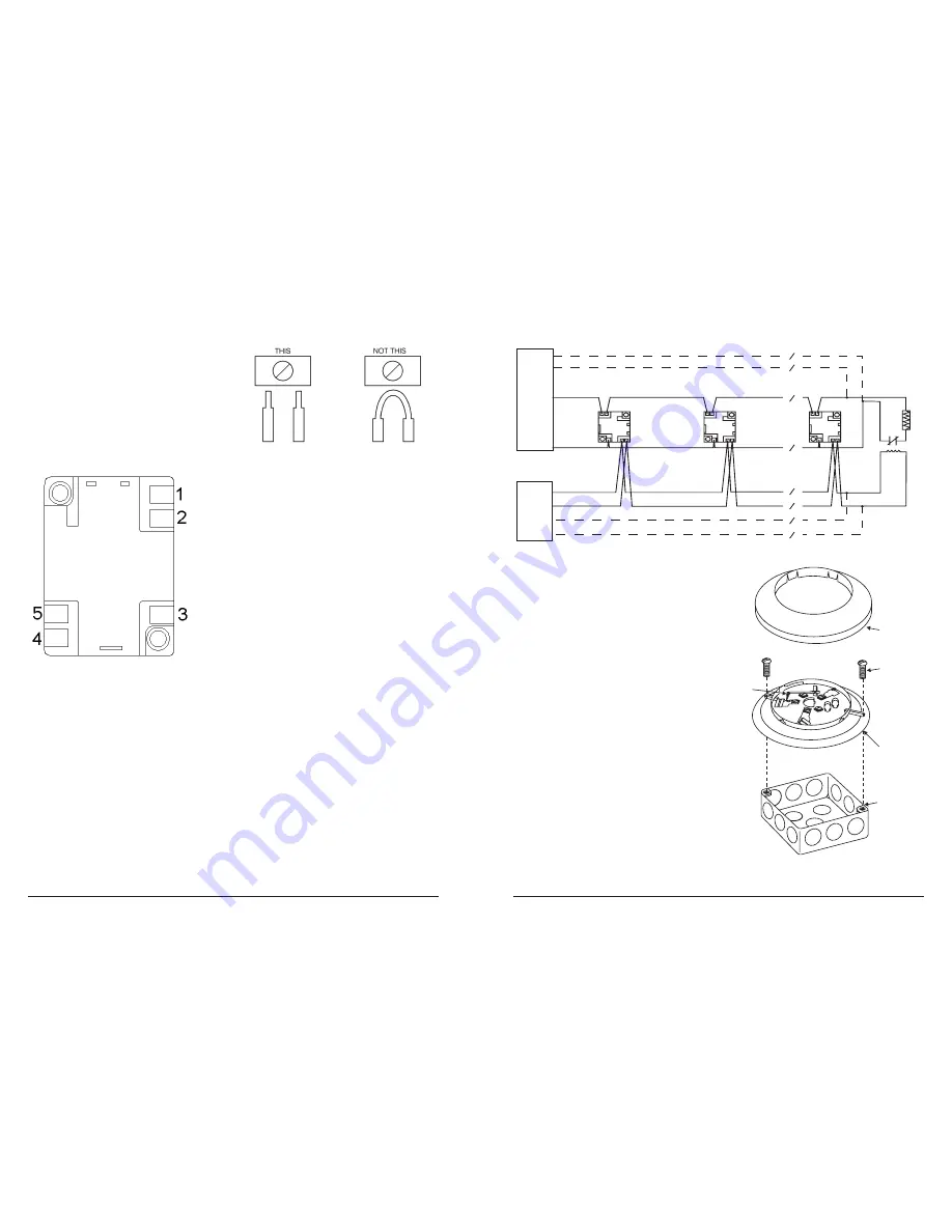 System Sensor B401BH-2 Installation And Maintenance Instructions Download Page 2