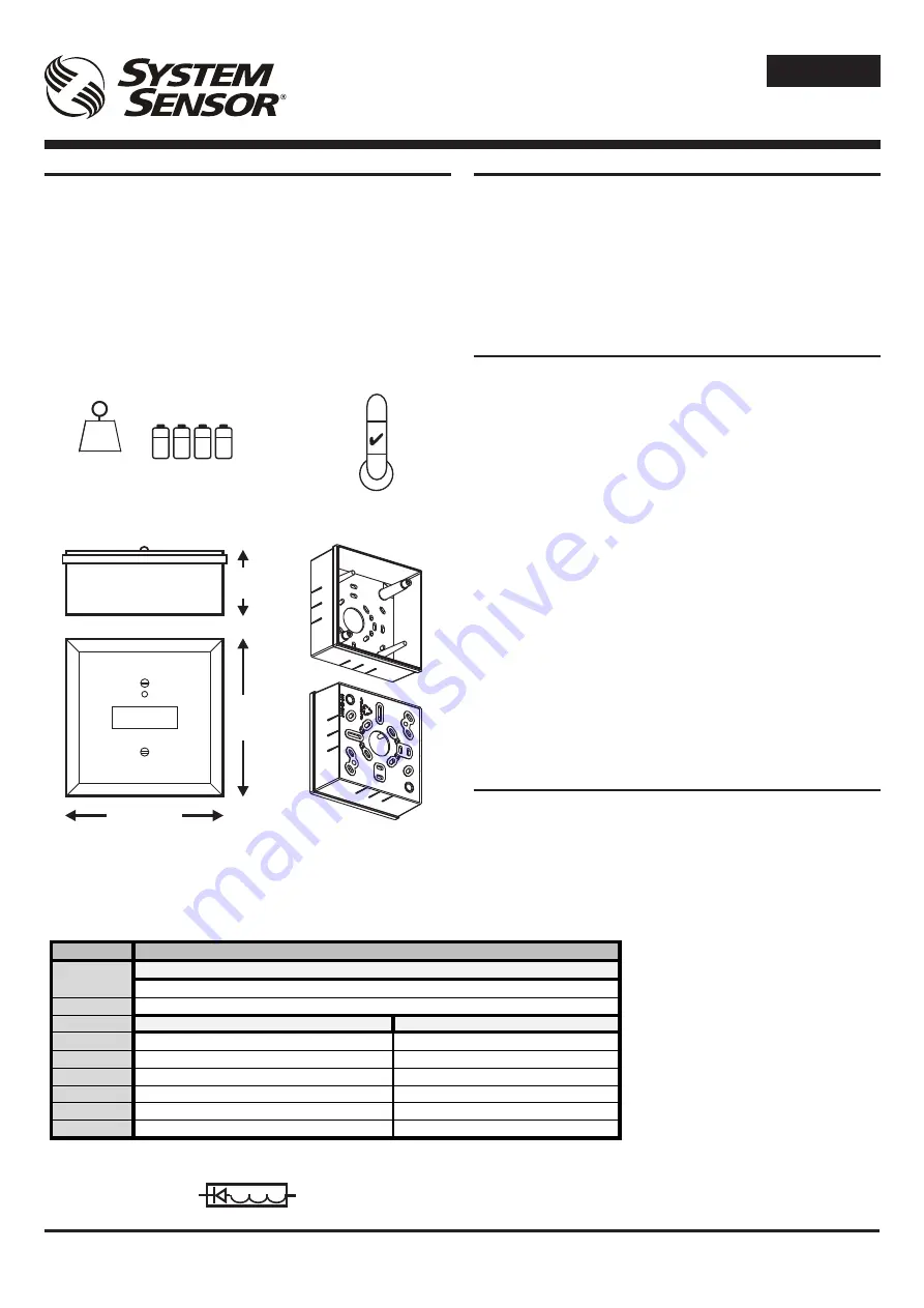 System Sensor M211E-RF Installation Instructions Manual Download Page 7