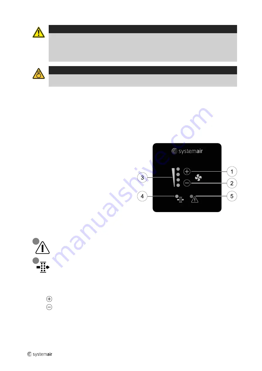 SystemAir SAVE VTC 300 User Manual Download Page 6