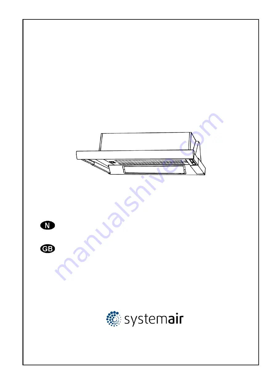 SystemAir Villavent SLIM-LINE SL-2A Скачать руководство пользователя страница 1