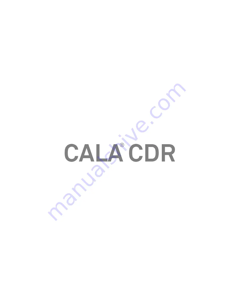 T+A CALA CDR User Manual Download Page 1