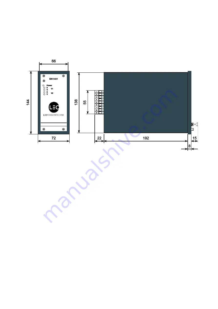 tae SN1401/LEO Instruction & Operation Manual Download Page 4