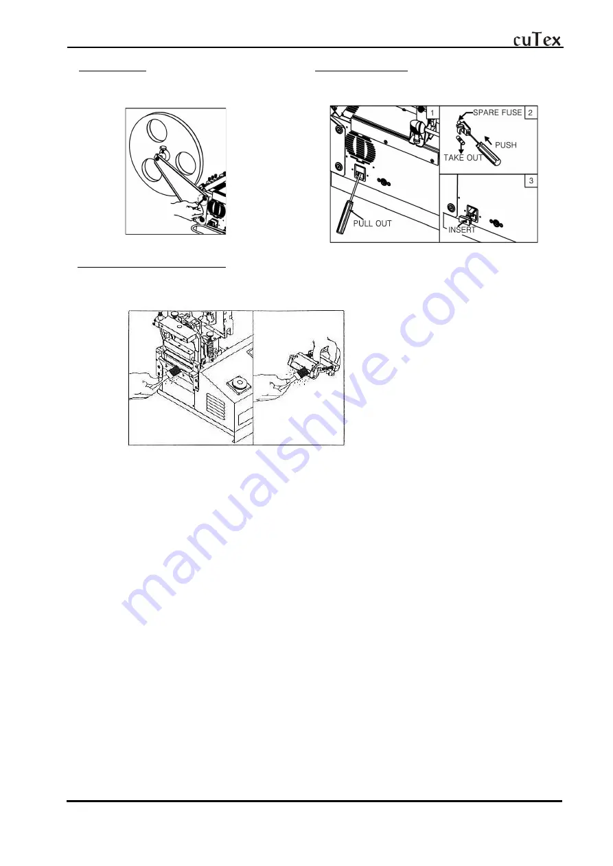 Taewoo cuTex TBC-50SH Скачать руководство пользователя страница 10