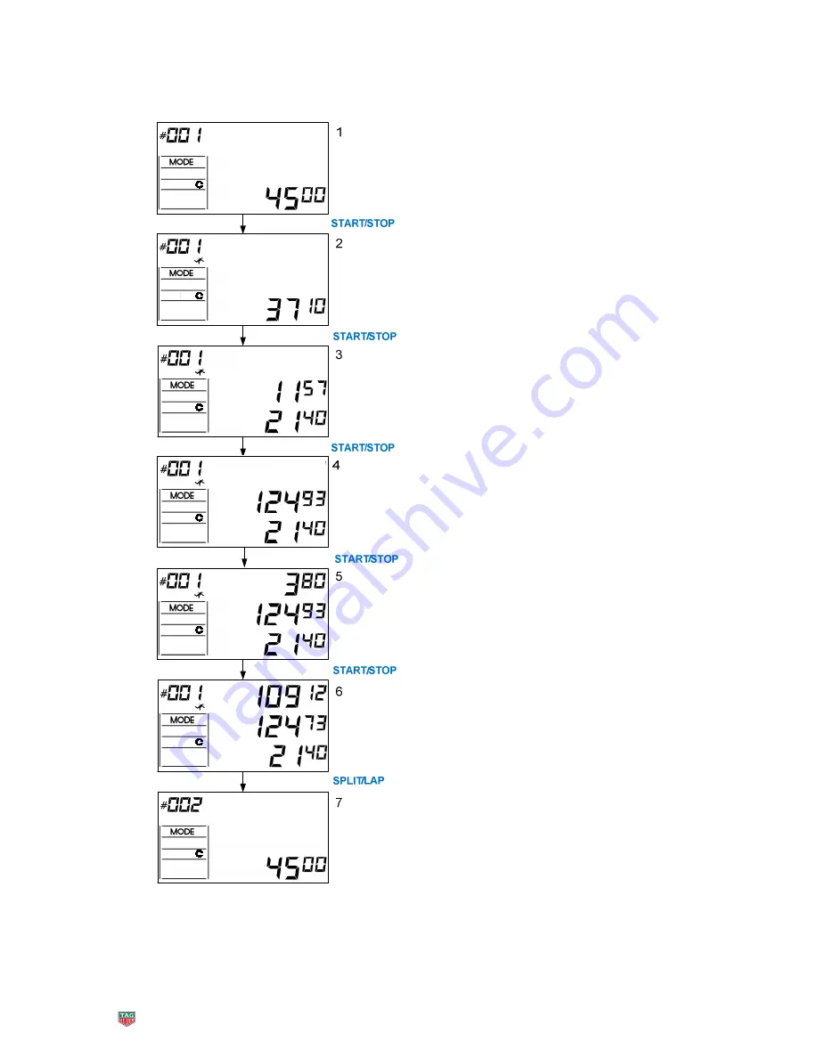 TAG Heuer PROCKET PRO HL400-J JUMPING User Manual Download Page 16