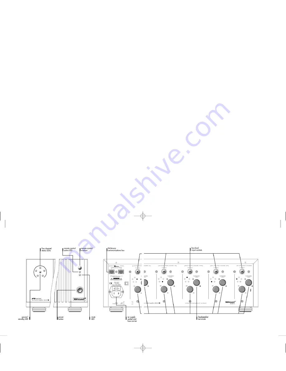 TAG MCLAREN AUDIO 100X5R Owner'S Manual Download Page 2