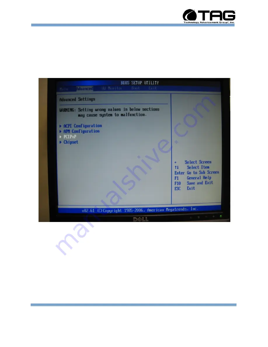 TAG SV-100-M-DVR Operation Manual Download Page 40