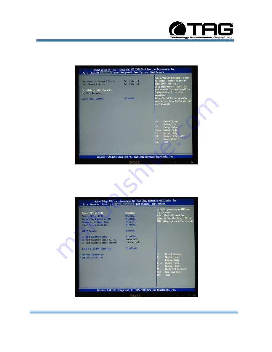 TAG SV-4002-X2 Operation Manual Download Page 48