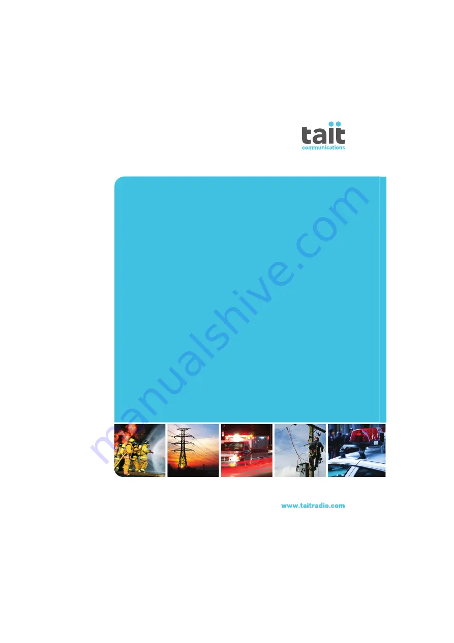 Tait TP9100 Series P25 User Manual Download Page 1