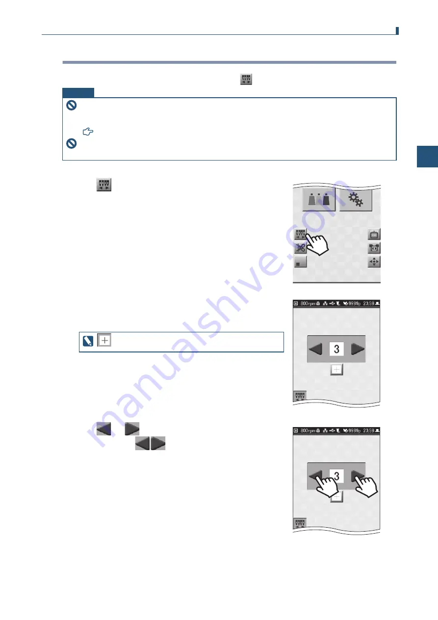 TAJIMA SAI MDP-S0801C(200x300)S Operation Manual Download Page 63