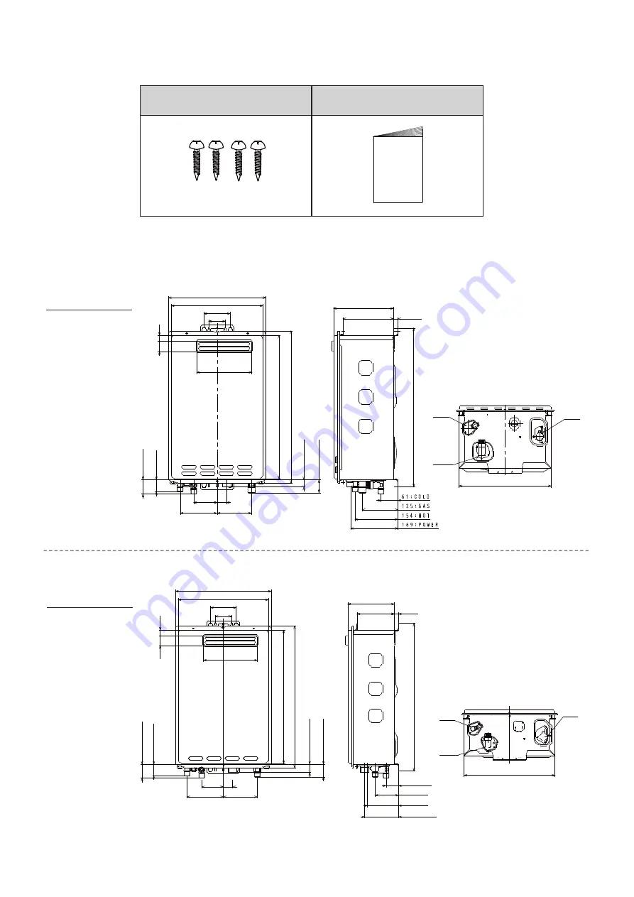 Takagi GS-2000W-AU Installation Manual Download Page 5