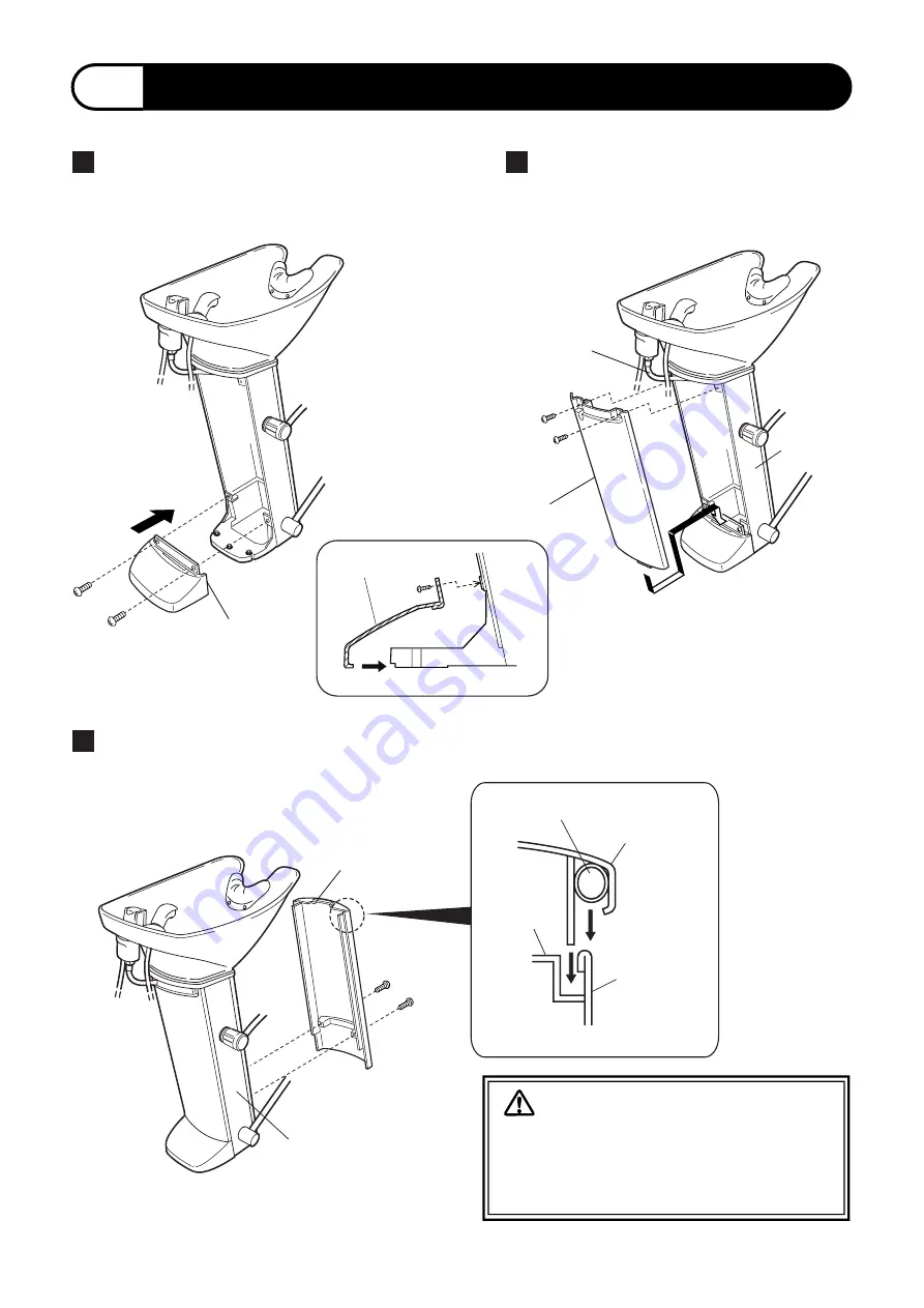 Takara Belmont AY-NRS2B-W Installation Manual Download Page 13