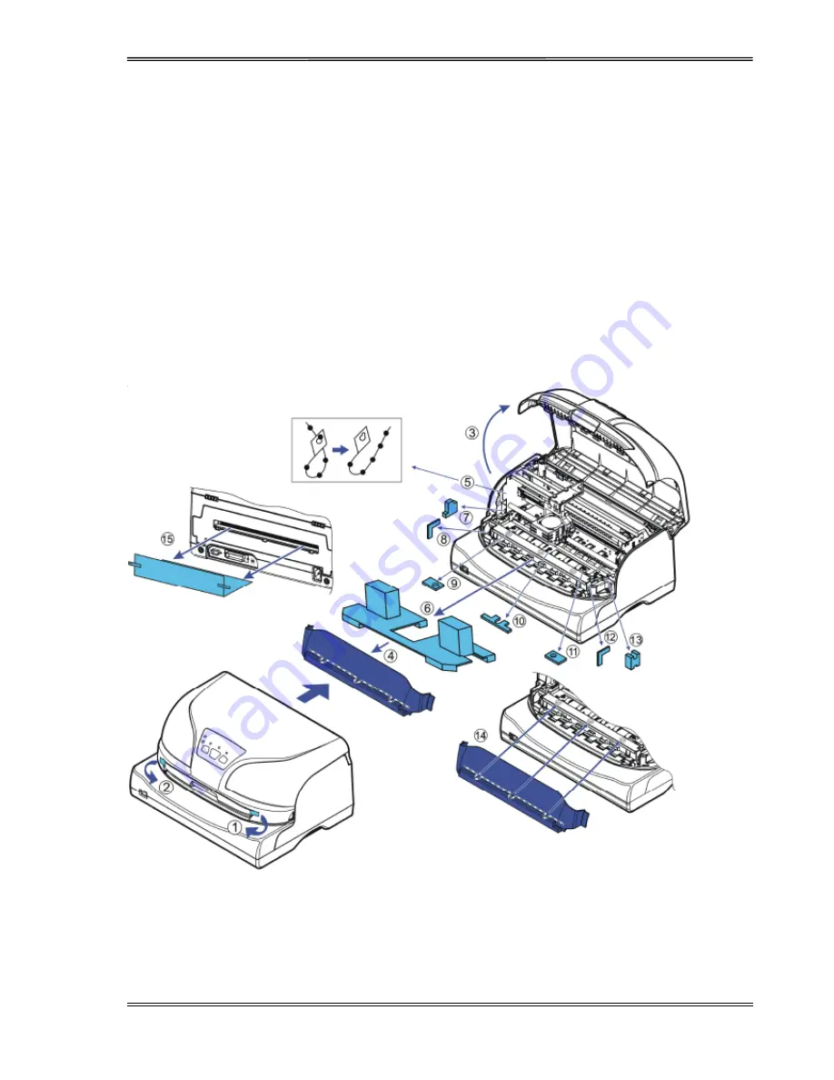 Tally Dascom 5130P User Manual Download Page 16