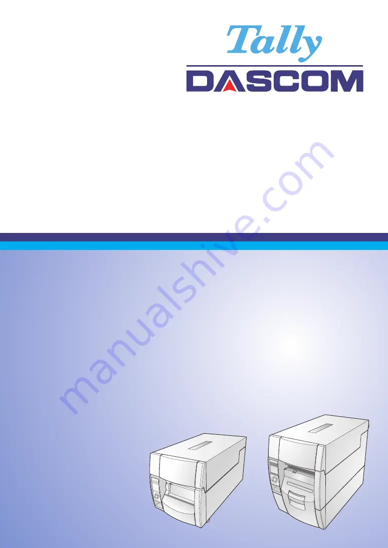 Tally Dascom 7010 Maintenance Manual Download Page 1