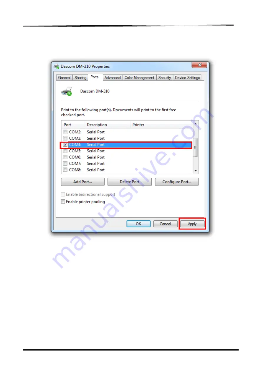 Tally Dascom DM-310 User Manual Download Page 53