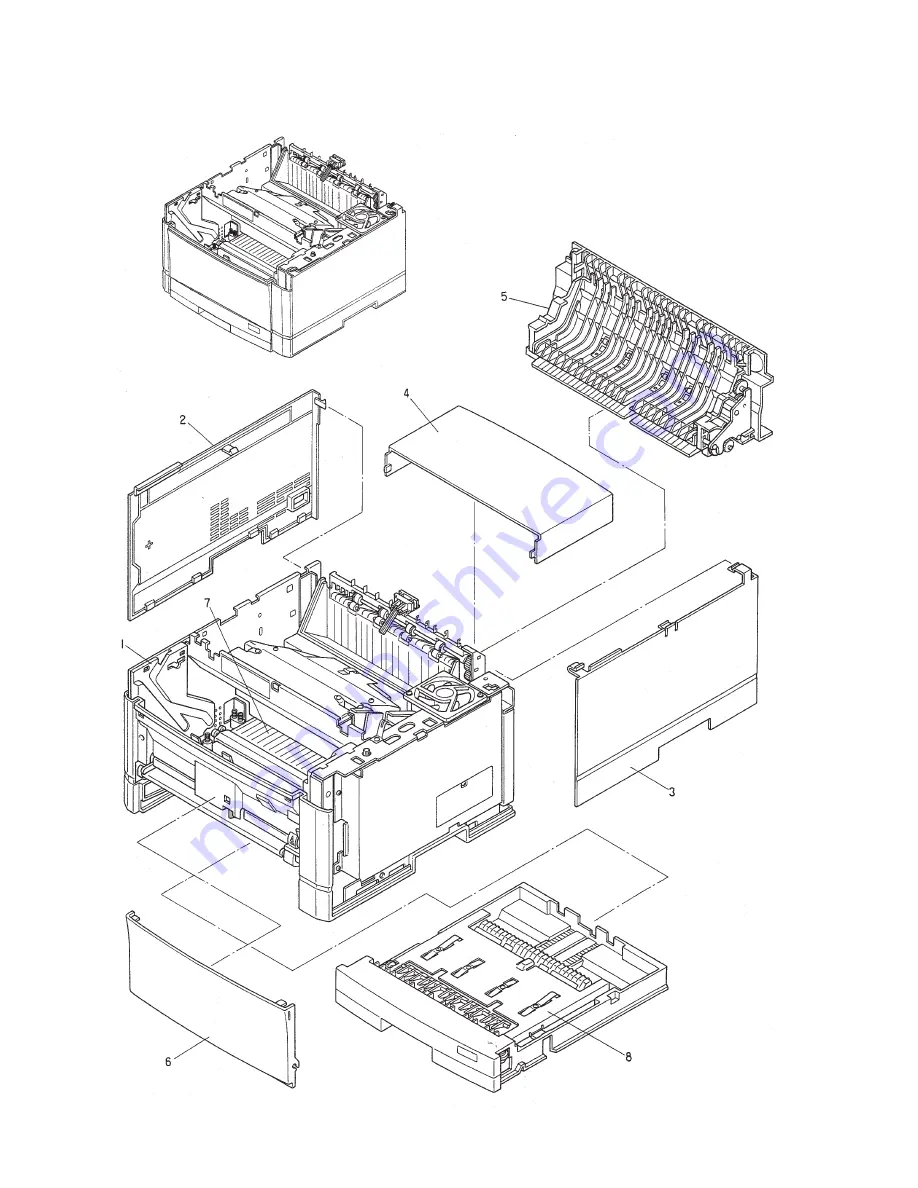 Tally T9020 Maintenance Manual Download Page 5