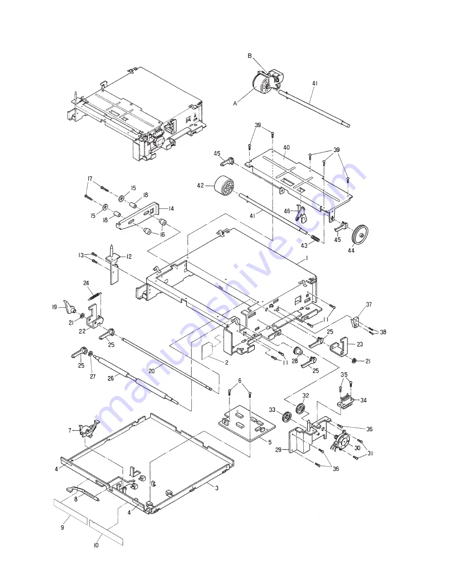 Tally T9020 Maintenance Manual Download Page 47