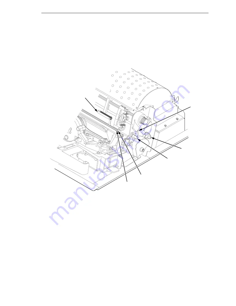 TallyGenicom 6600 Series Maintenance Manual Download Page 163