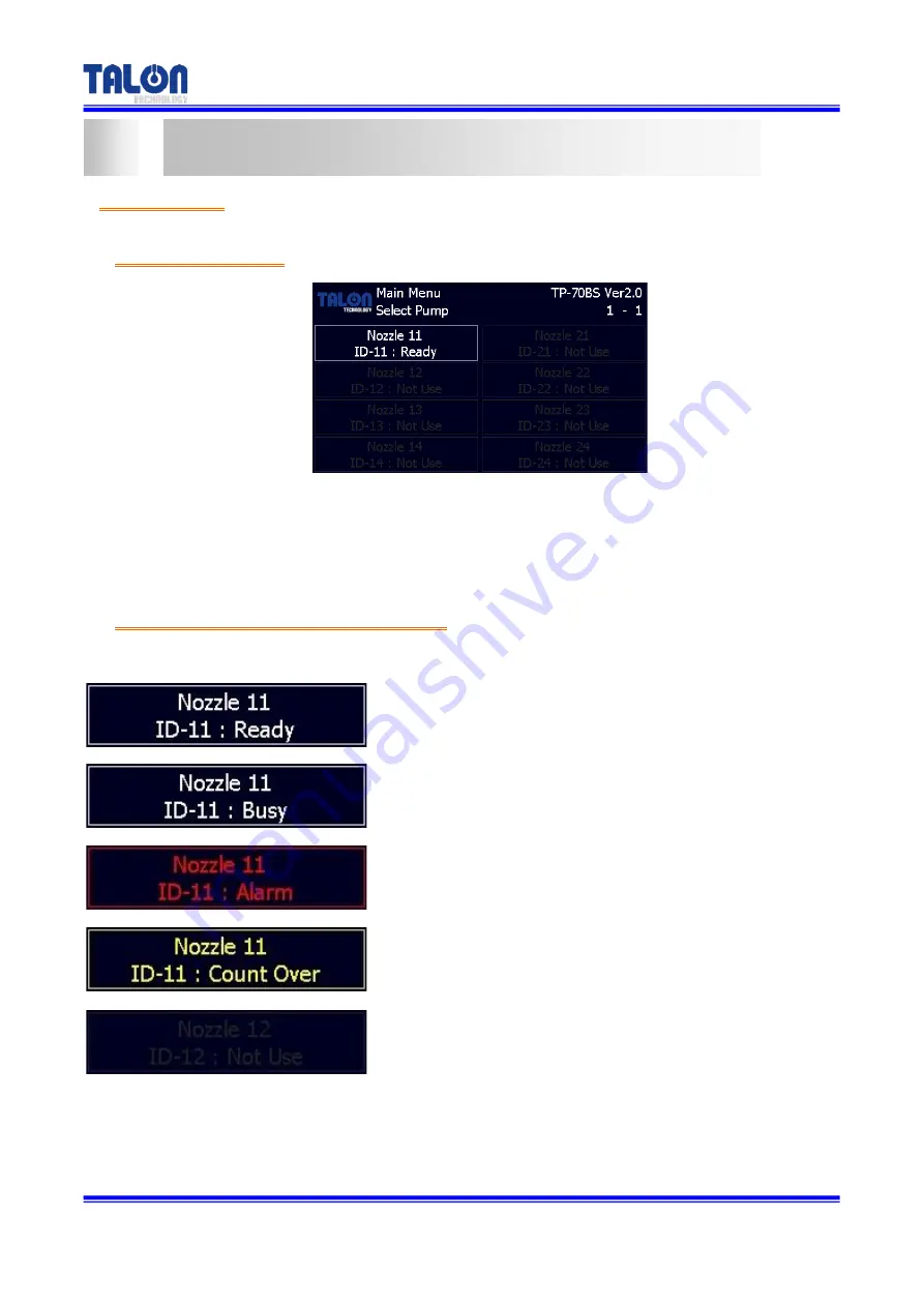 Talon TP-70BS Manual Download Page 20