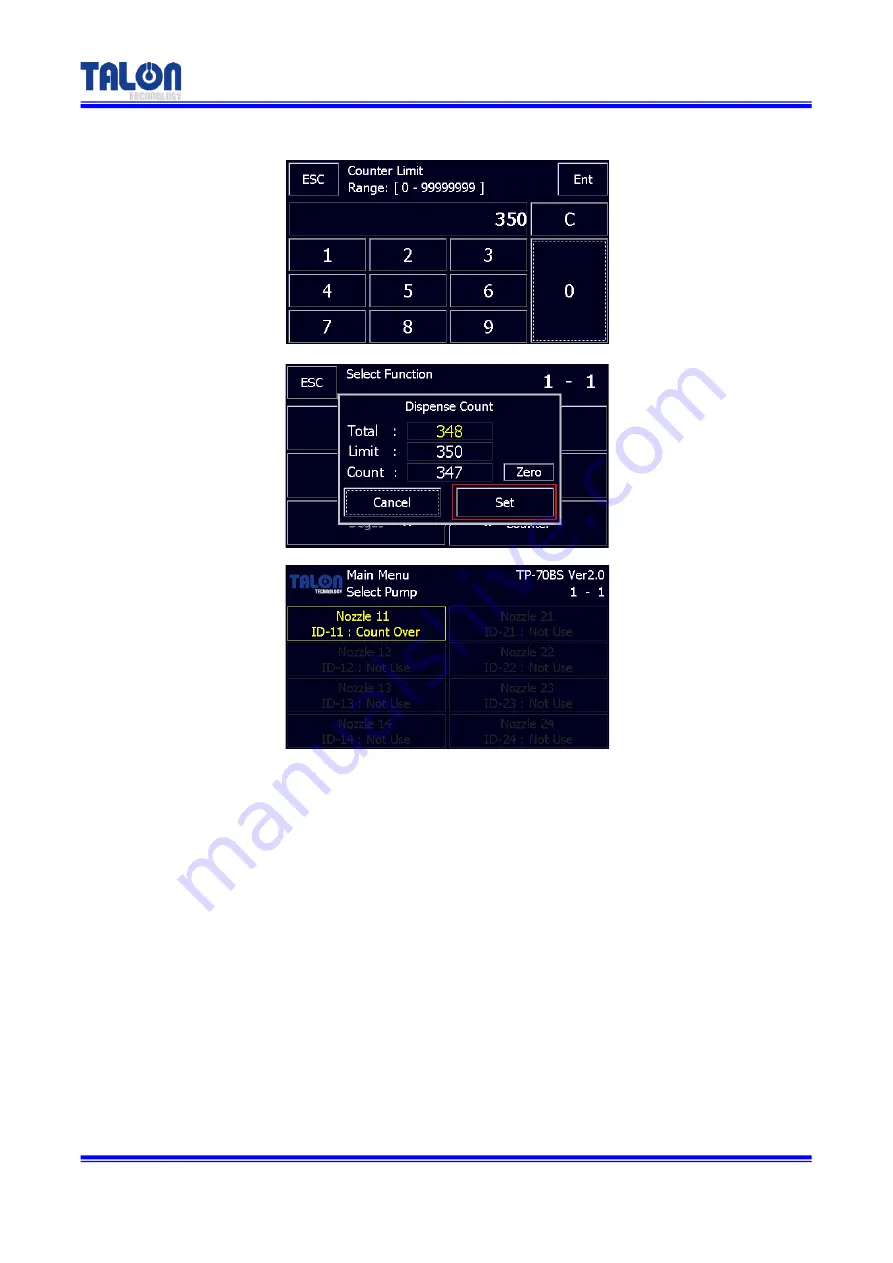 Talon TP-70BS Manual Download Page 26