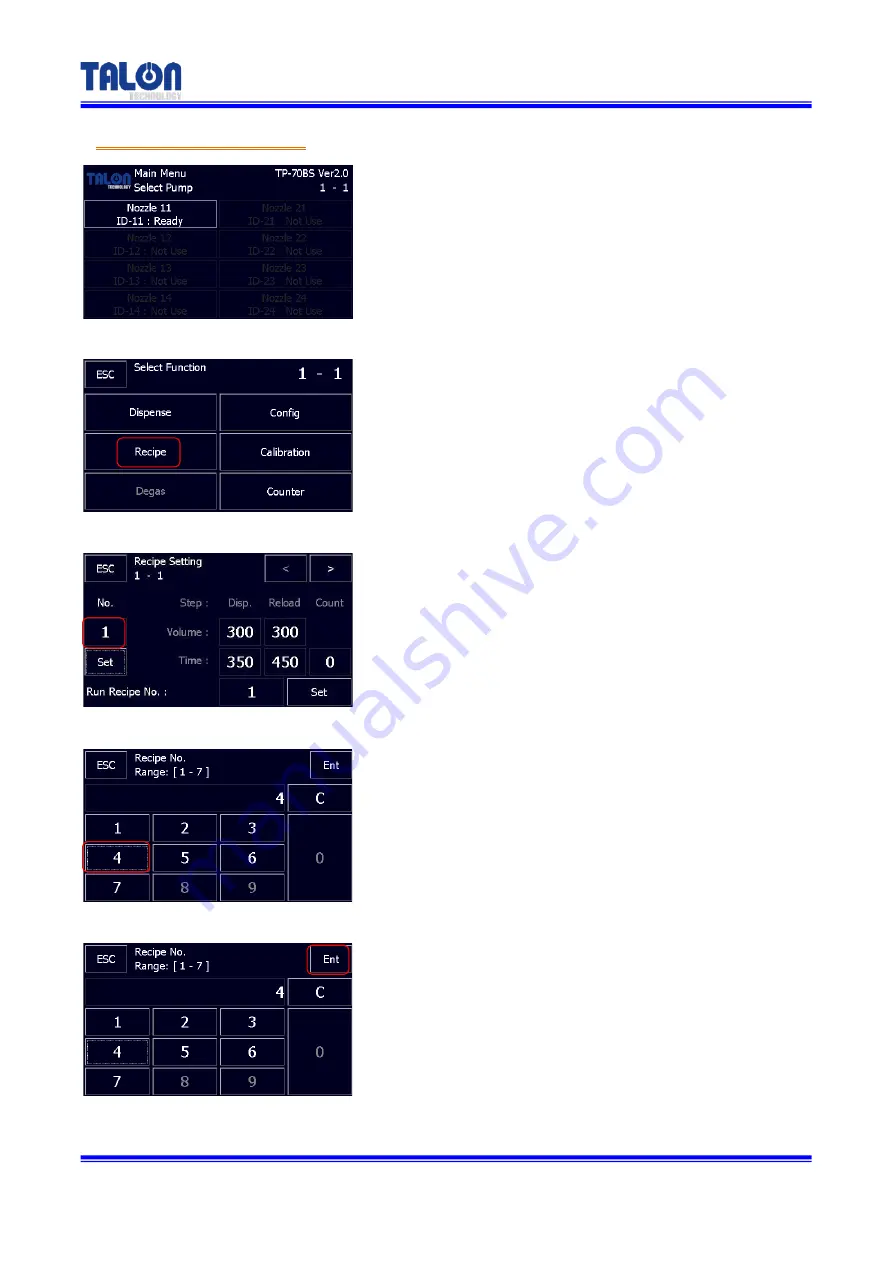 Talon TP-70BS Manual Download Page 31