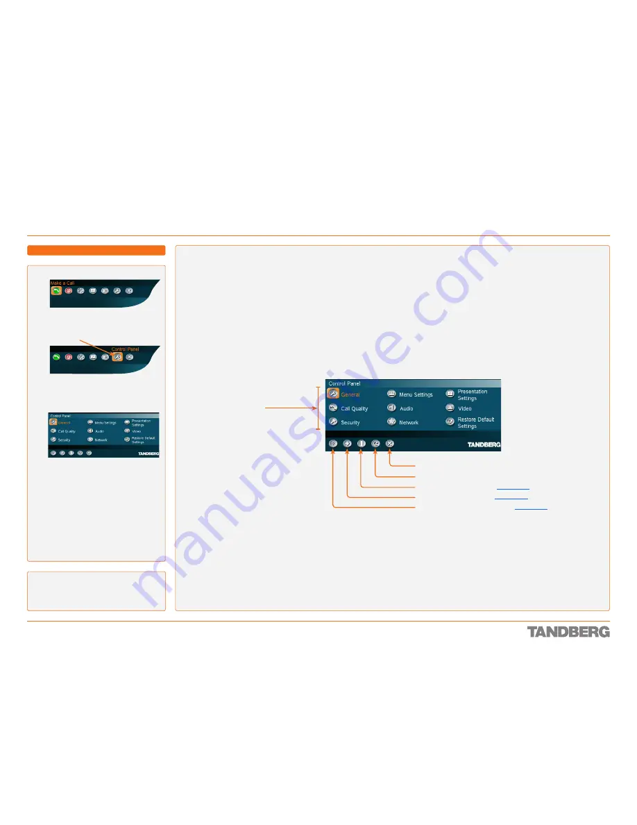 TANDBERG 1700 MXP User Manual Download Page 58