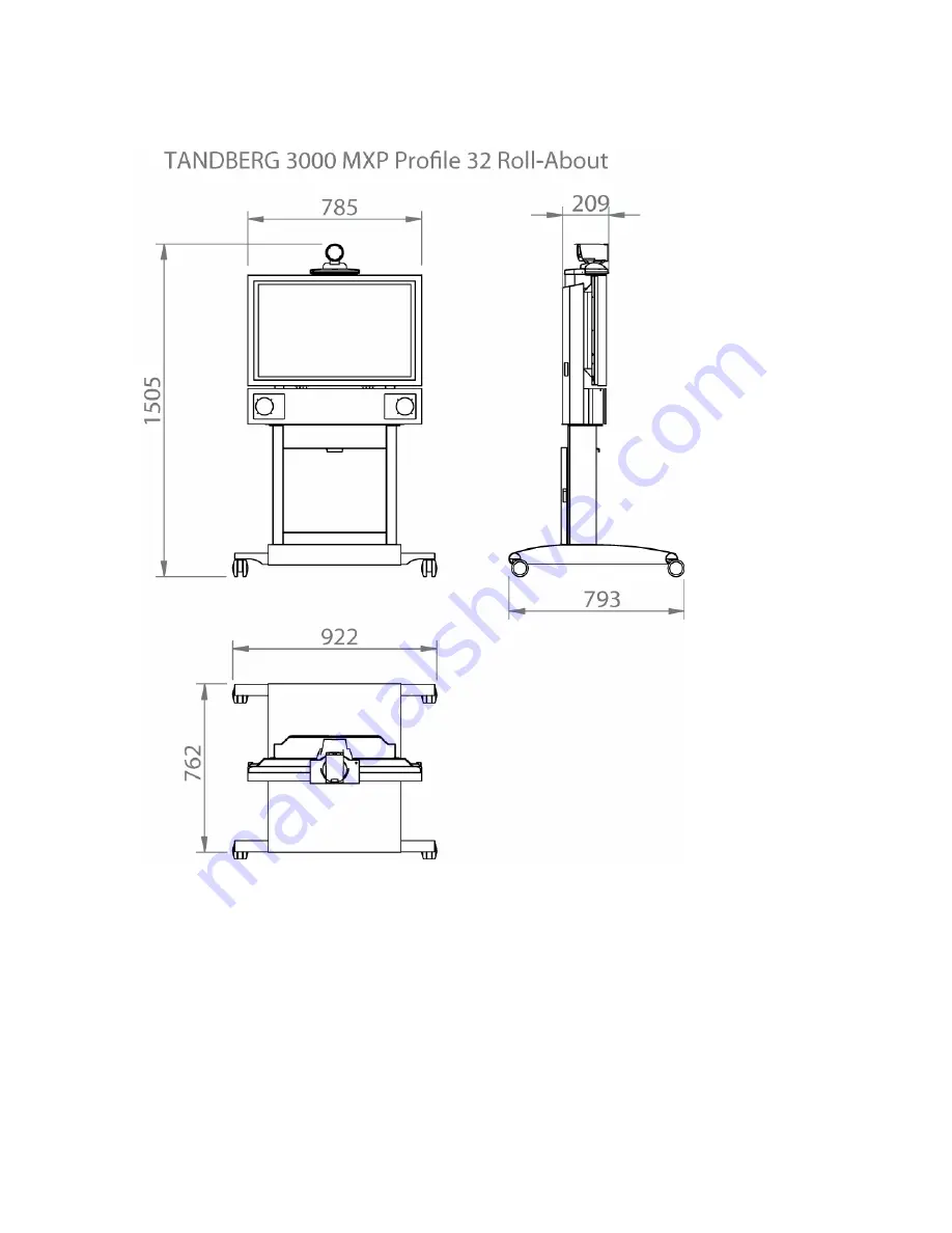 TANDBERG 3000 MXP Profile Скачать руководство пользователя страница 304