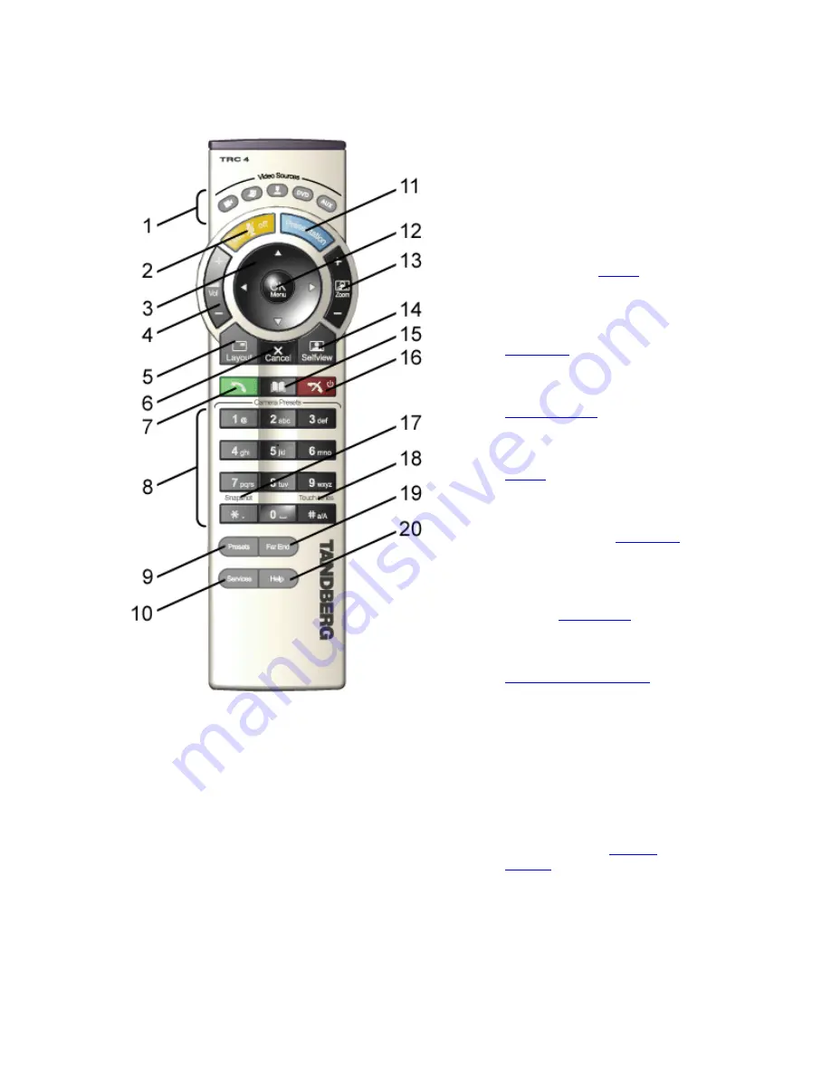 TANDBERG 7000 MXP User Manual Download Page 38