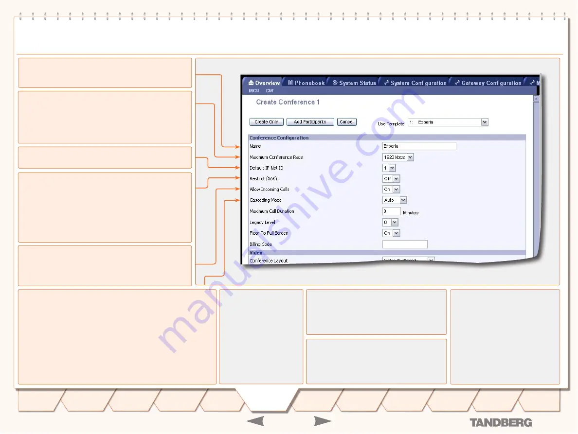 TANDBERG Media Processing System MPS 800 Administrator'S Manual Download Page 40