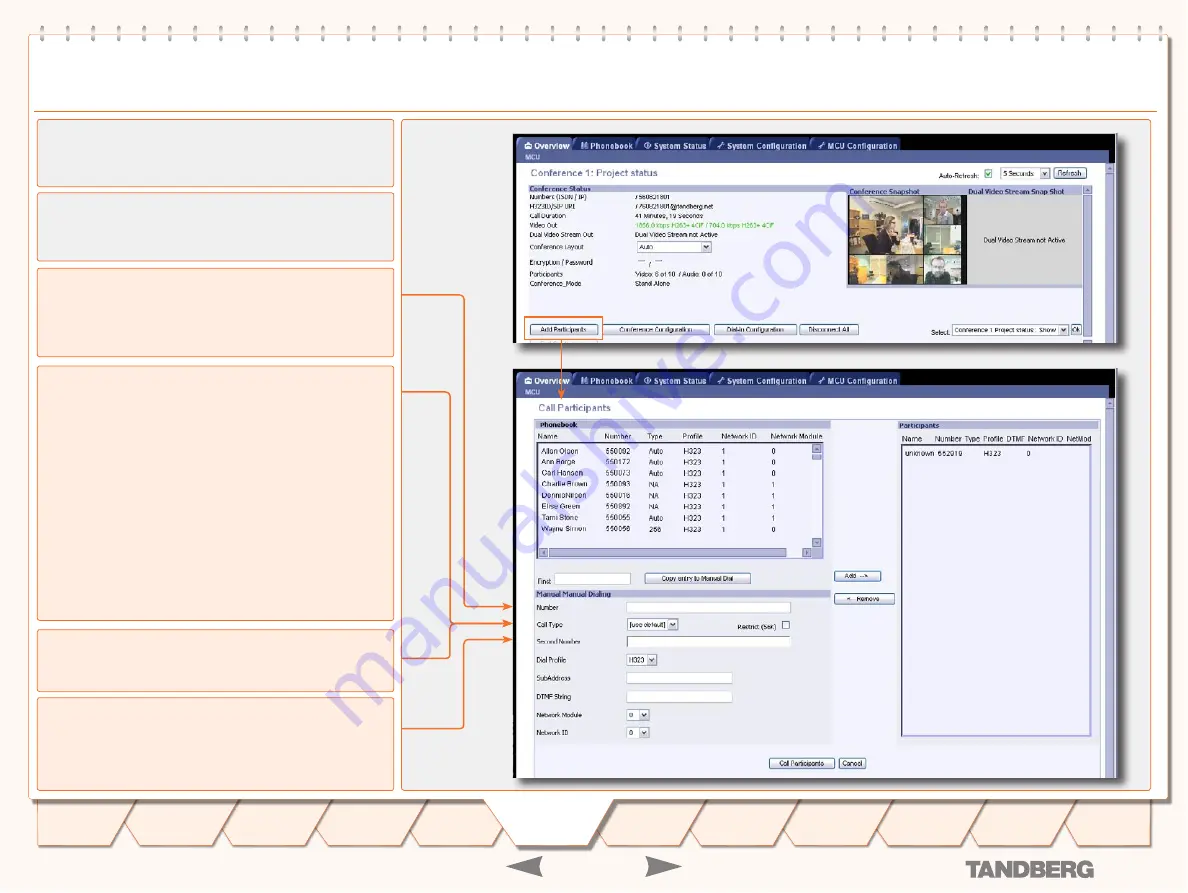 TANDBERG Media Processing System MPS 800 Administrator'S Manual Download Page 56