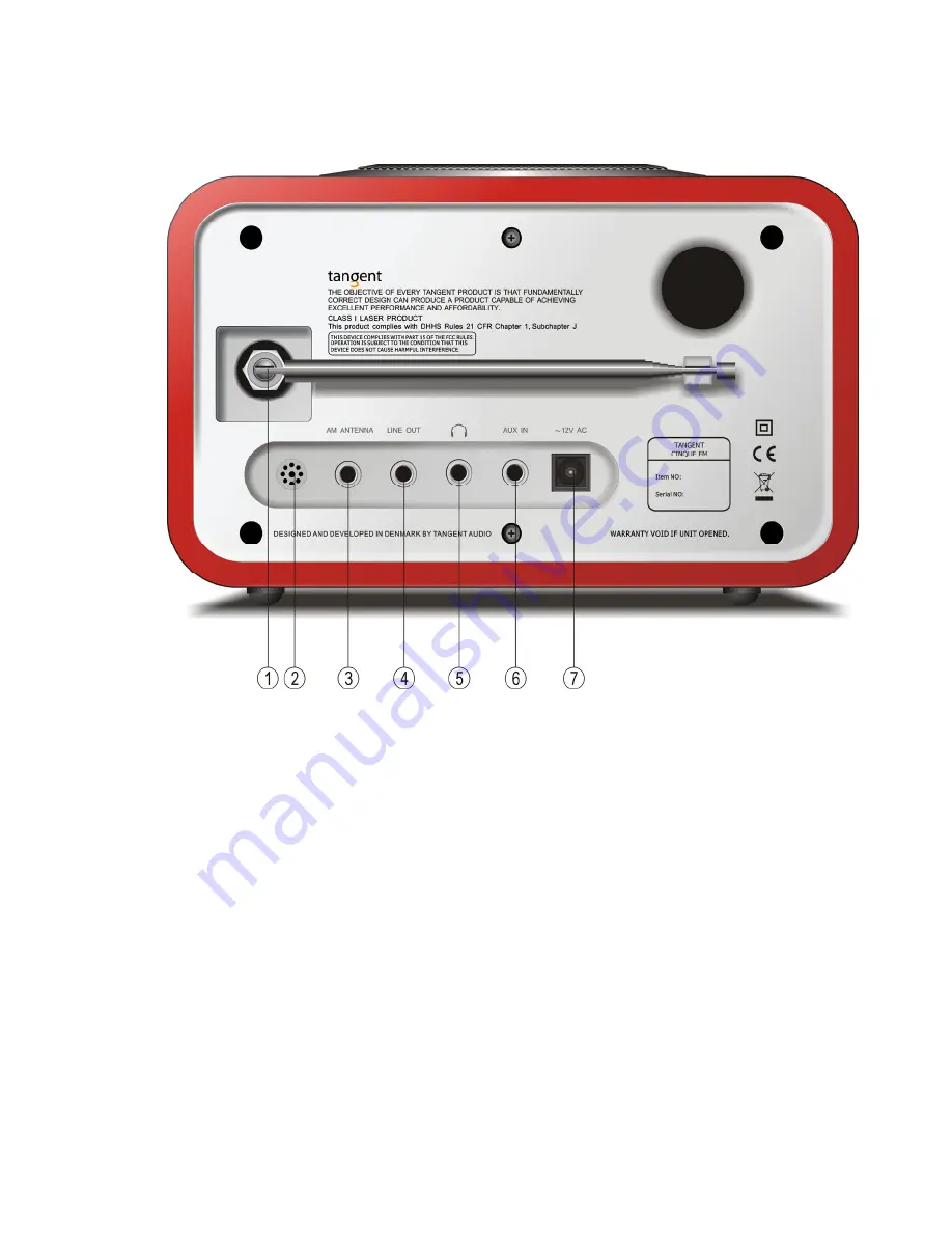 Tangent CINQUE CD-FM Manual Download Page 86